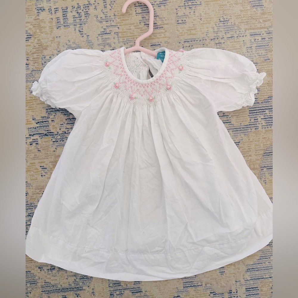 Baby Sen smocked dress